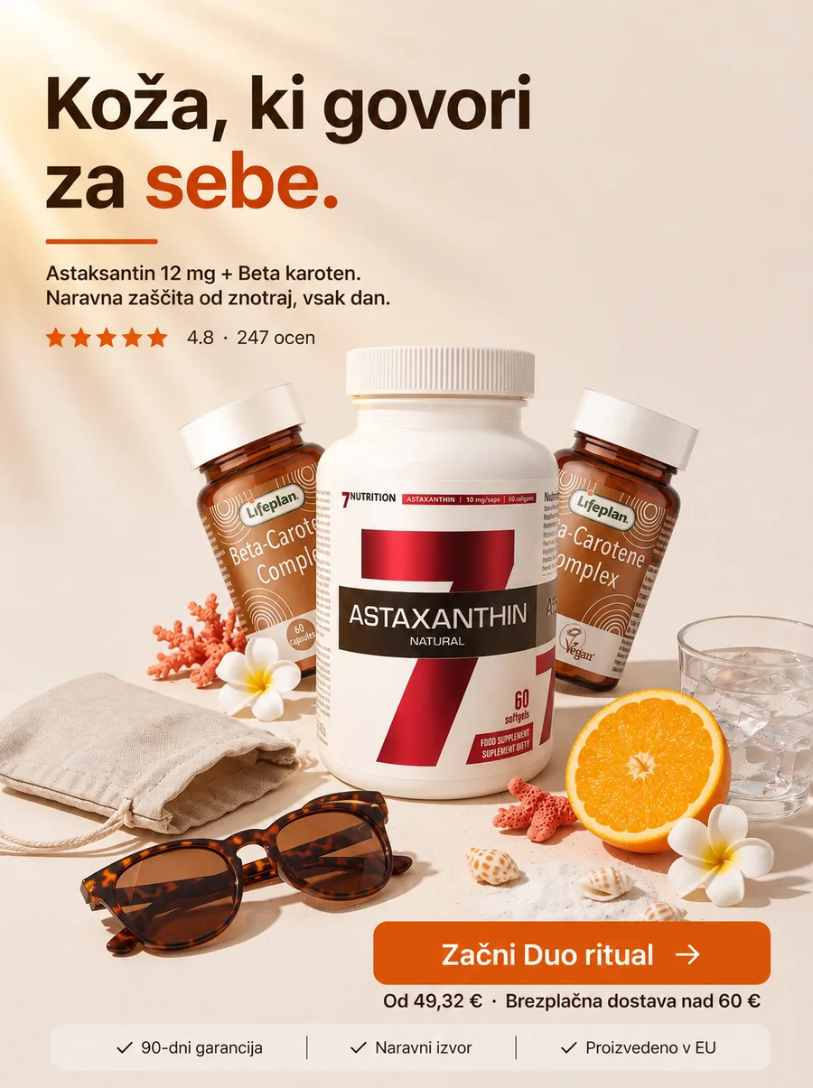 Vitalia Duo, Astaksantin + Beta karoten